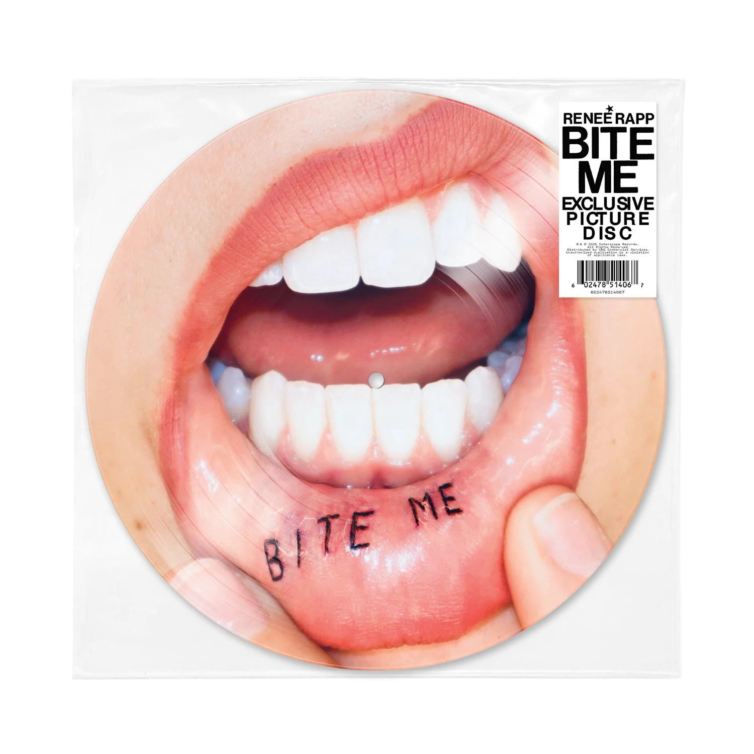 BITE ME Exclusive Picture Disc Vinyl